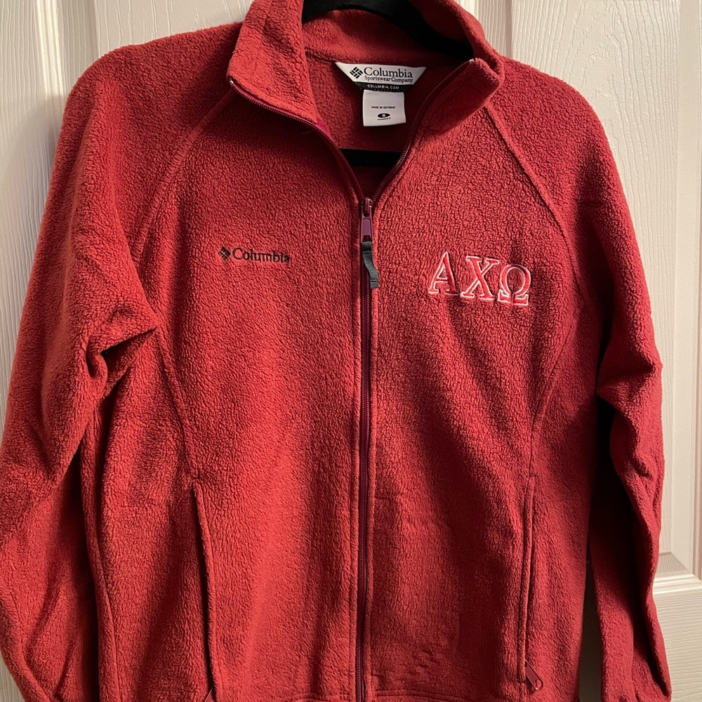 Alpha Chi Omega Columbia Zip Up